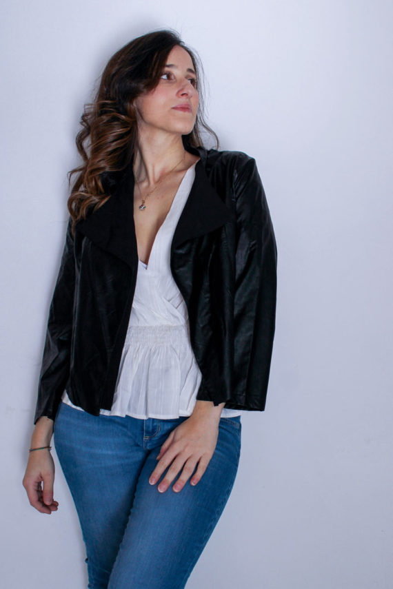 GIACCA IN SIMILPELLE "LONG"