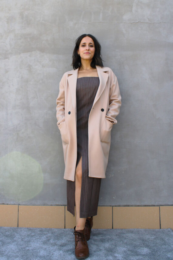 CAPPOTTO LUNGO CHIARO