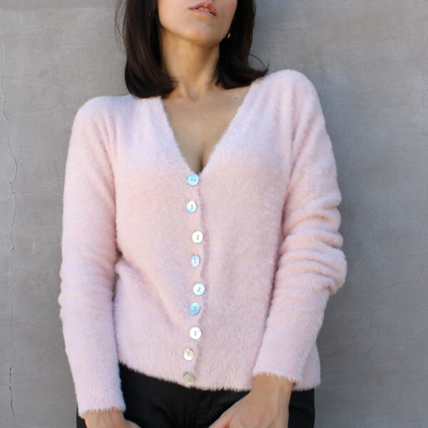 CARDIGAN PELLICCIA