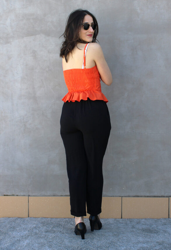 PANTALONE DRITTO AZZURRA - immagine 2