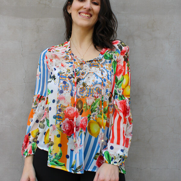 BLUSA FLOWER CLARISSA